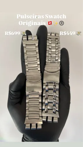 Pulseiras Originais Swatch
