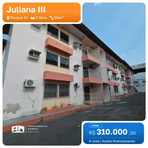 JULIANA III - 2 QUARTOS - PARQUE 10