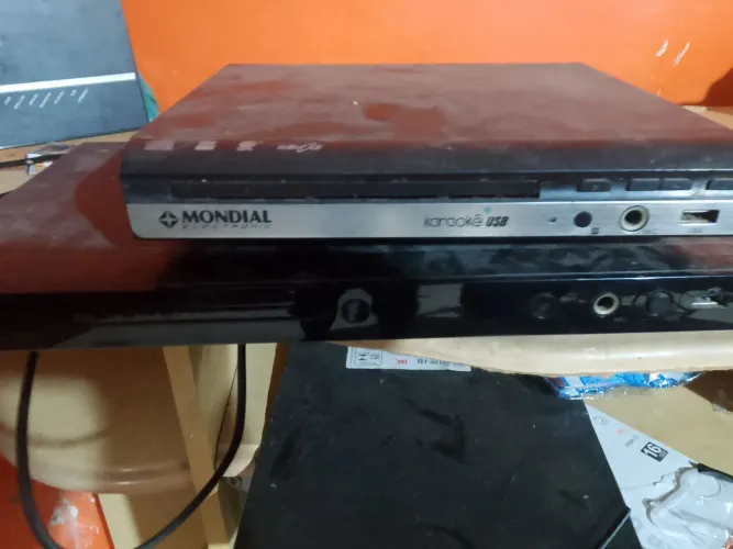 DvD com karaokê está sem microfone