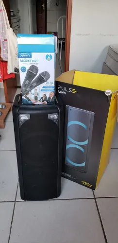 Vendo caixa de som PulseBox SP504 600W.