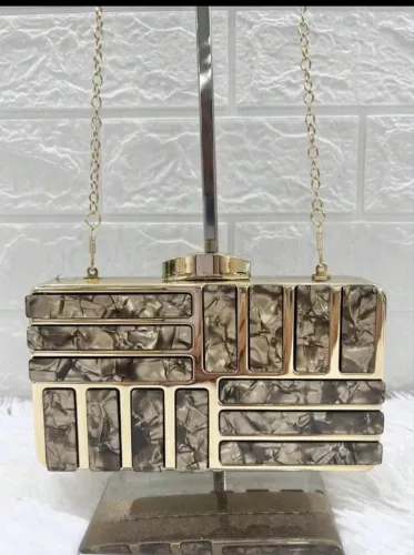 Bolsa.Clutch Luxo madriperola