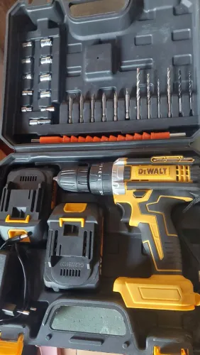 Parafusadeira dewalt duas baterias