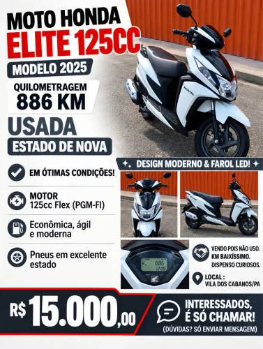 Vende ELITE 125 2025