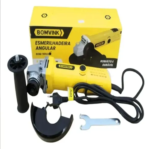 Esmerilhadeira Angular Lixadeira 850w 4.1/2 10000rpm 115mm