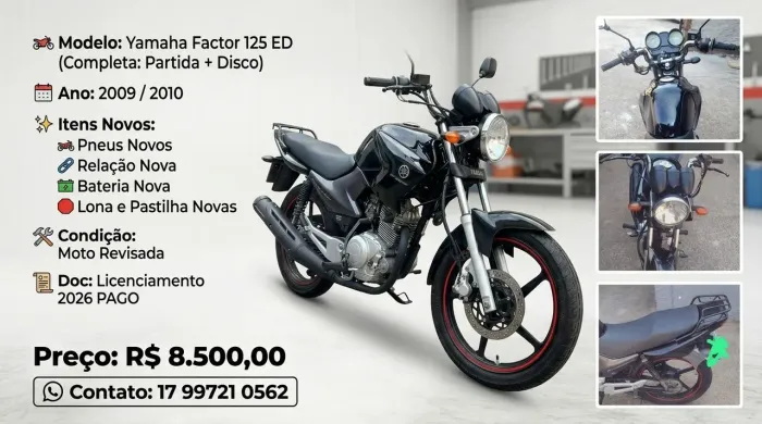Yamaha Factor 125 ED