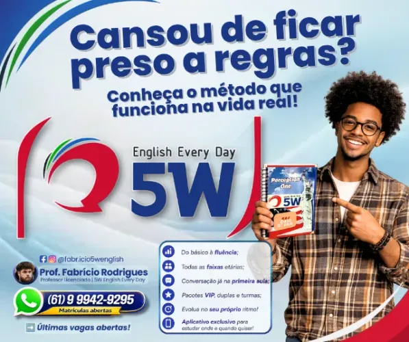 Conheça a nossa metodologia focada em conversação!