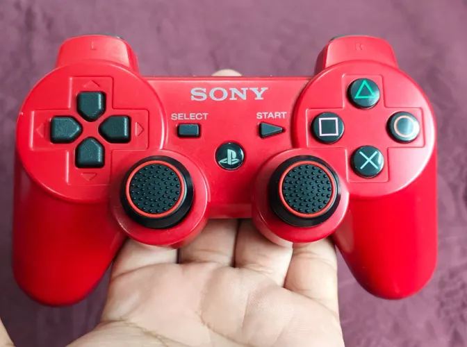 Controle vermelho ps3 original