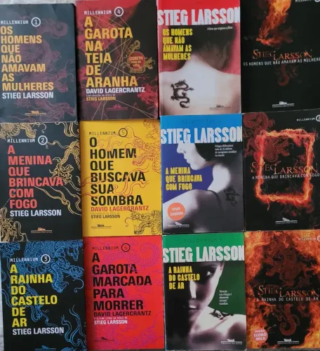 Série Millenium ( Stieg Larsson) 60 cada