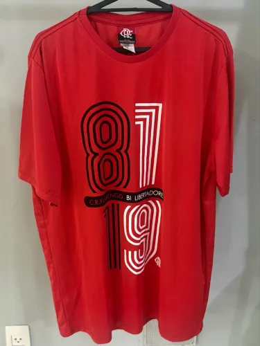 Camiseta Flamengo Braziline Bi Libertadores 81/19 TAM.M