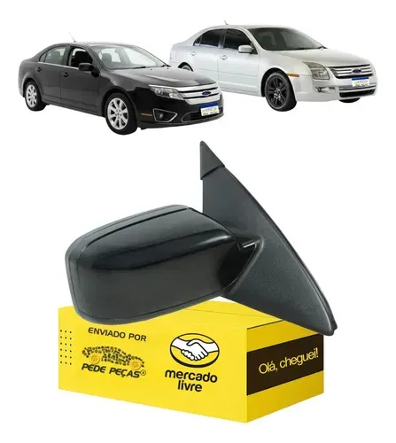 Retrovisor Ford Fusion 2007 2008 2009 2010 2011 2012 Ld