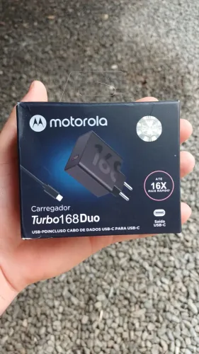 Carregador Turbo 168W NOVO!!!