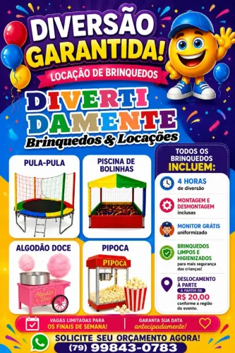 Aluguel de pula pula