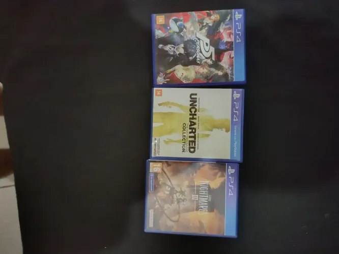 Jogos de PS4 em perfeito estado