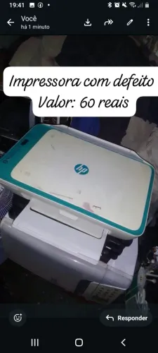 Impressora com defeito valor 60 reais 