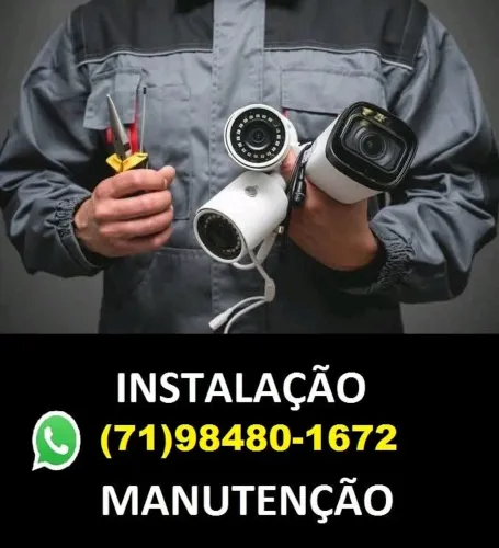 Câmeras de Vigilância 24horas Instalação e Manutenção
