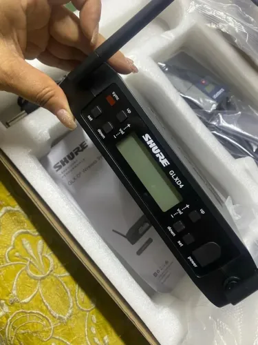 R$580 recepto Digital Sem Fio Shure GLXD4 - Ideal para Reposição ou Upgrade do seu Setup!
