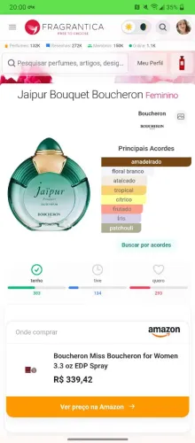 Jaipur Bouquet Boucheron Feminino