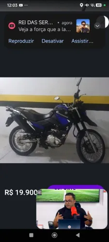 Vendo ou troco crosser 24/25