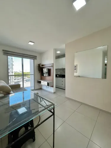 Aluguel: Apartamentos 2 quartos com varanda, mobiliado - Condomínio Via Mar, Morada de Lar