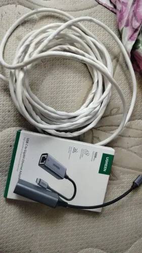 Funcionando normalmente, acompanha o melhor cabo de internet , pega em celular também