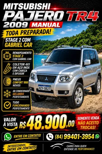 Mitsubishi Pajero TR4 2.0/ 2.0 Flex 16V 4X4 Mec. 2009