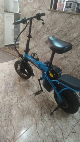 Bicicleta eletricista nuca