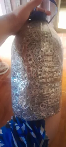 5 litros de lacre de latinha