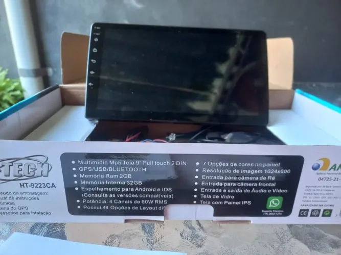 Vendo som de carro semi  novo sem nenhum detalhe na caixa 