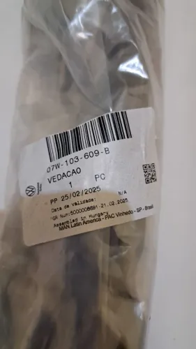 Junta do carter MAN D08 6 cilindros euro 6