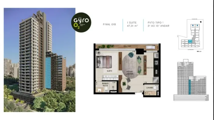  Flat - Opus Gyro O2 - Reserva Ybit
