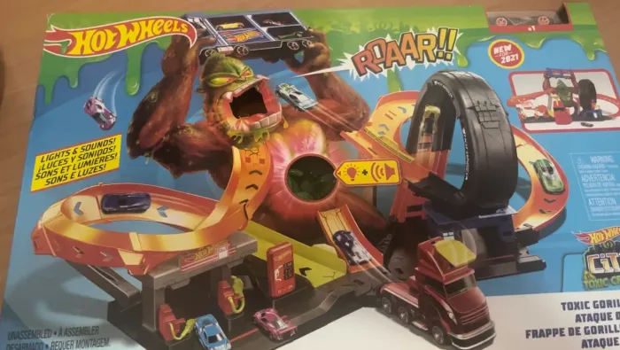 Pista Hotwheels Ataque do Gorila (raridade)
