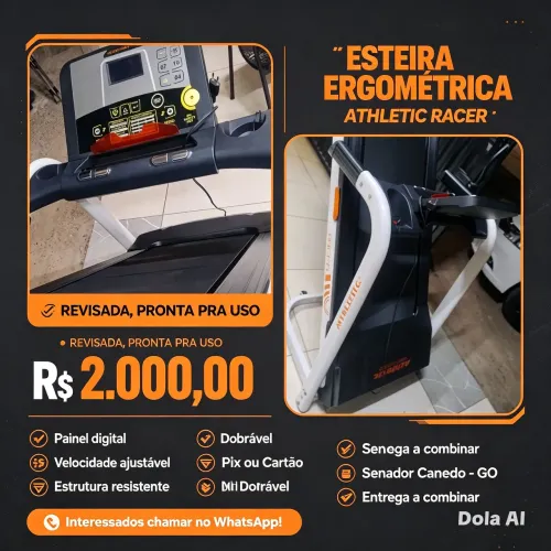 Esteira ergométrica athletic Racer