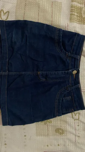 saia jeans tamanho 38