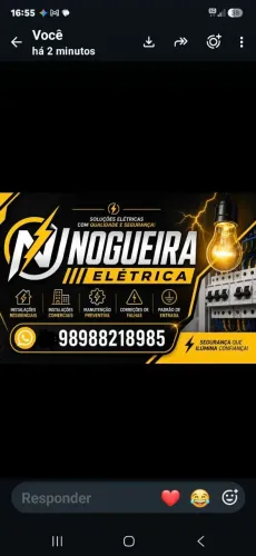 Elétrica Nogueira Serviços de elétrica e rede e lógica em geral