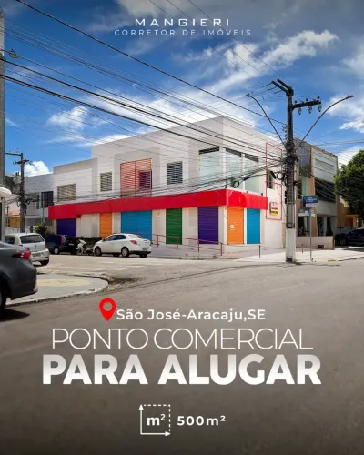 Ponto Comercial Imponente no São José | 500m² em 2 Pavimentos