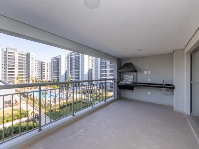 Apartamento para venda em City América com 3 quartos, sendo 3 suítes, 152.59m²