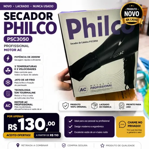 Secador Philco