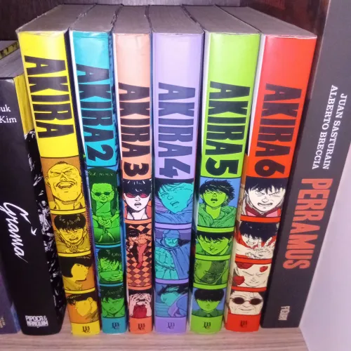 Mangá Akira volume 1 a 6 completo