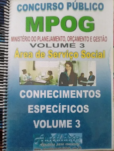 Apostilha concurso MPOG