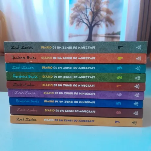 Livros: Diário de um ZUMBI do MINECRAFT - Coleção 9 livros