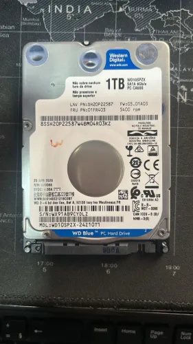 HD WD 1TB notebook, novissimo!