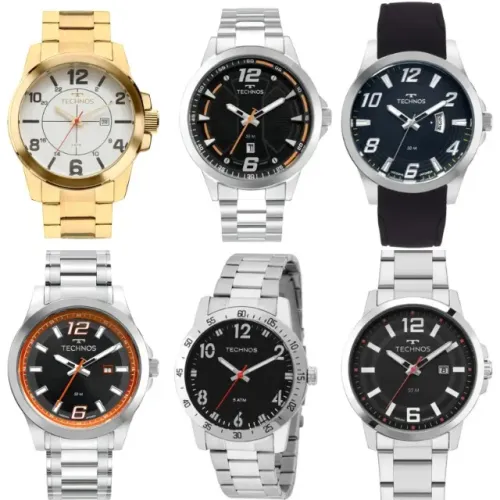 Relógio Technos Masculino. Nota fiscal. Valor varia entre 250 a 280,00 reais. Originais.