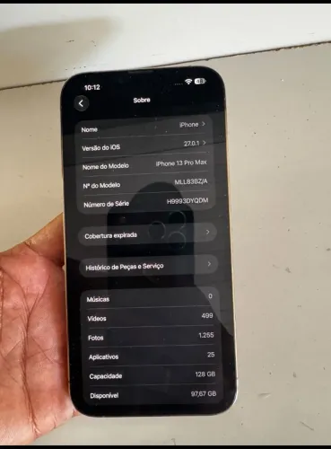 Vendo iPhone 13 pro Max novo