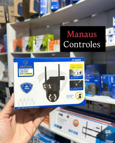 Câmera de Segurança Wi-Fi 2.4GHz Sem Fio com Visão Noturna Promoção