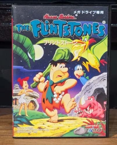 Jogo The Flintstones Mega Drive Completo Japonês