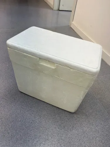 Caixa de isopor