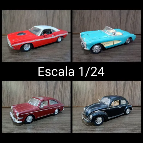 Miniaturas de carros escala 1/24