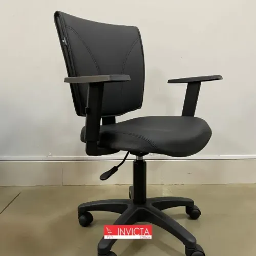 PROMOÇÃO CADEIRA BE ONE  EXECUTIVA PRETA PARA ESCRITÓRIO / HOME OFFICE