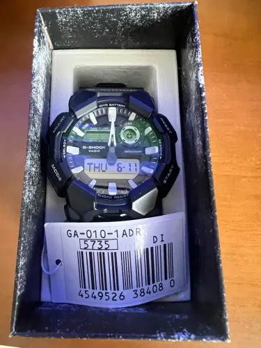 G Shock GA- 010- 1ADR Bateria 10 anos