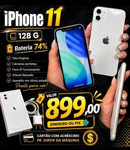 IPHONE 11 todo original 128 g